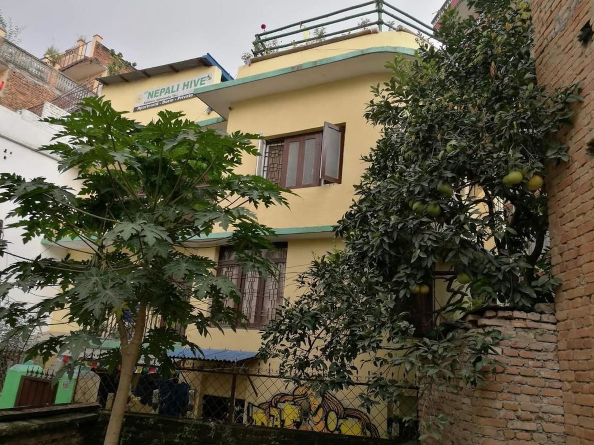 Hostel The Nepali Hive Kathmandu Exterior foto